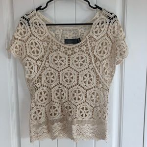 Lace/crochet Top